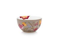 PIP STUDIO Cuenco 15cm BLOOMING TALES Fantasy Khaki camel