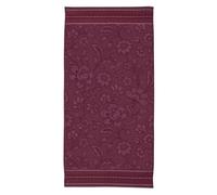 PIP STUDIO Jasmine Jaquard - Toalla de ducha (70 x 140 cm), color rosa oscuro