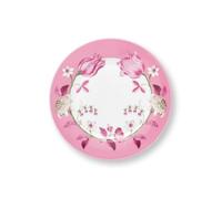 Pip Studio Jolie Tulip Pink - Plato llano (23 cm), color rosa