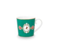 Pip Studio Love Birds Medallion - Taza (150 ml), color verde