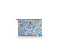 Pip Studio Matata Charly Cosmetic Flat Pouch M Blue