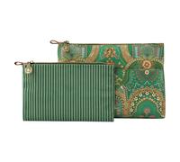 Pip Studio Neceser Caryn Cosmetic Bags Combi Jabali Green Verde