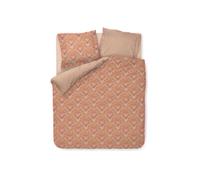 PiP Studio Ropa de cama Alba Caqui Percal Adornos Abanicos Flores Hojas Frutas Rosa Rojo Tamaño: 135 cm x 200 cm