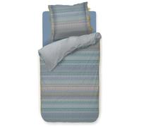 Pip Studio Ropa de cama Ashanti color azul, 155 x 220 + 80 x 80 cm