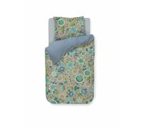PIP STUDIO Ropa de cama de percal VIVA LA VIDA 70x90cm / 140x200cm Blue azul