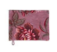 Pip Studio Secret Garden Mauve - Manopla de baño (16 x 22 cm, 1 unidad)
