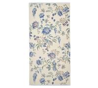 PiP Studio Secret Garden - Toalla de baño (70 x 140 cm), color blanco y azul