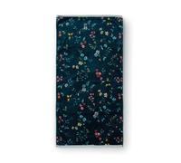 Pip Studio Toalla de ducha Les Fleurs | azul oscuro - 70 x 140 cm