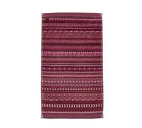 PiP Studio Toalla de mano con estampado geométrico, color rosa oscuro, 55 x 100 cm (1 pieza)