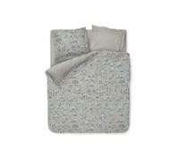 Pip Studio Zubieta - Juego de cama (155 x 220 cm), diseño de flores, color azul