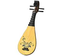 Pipa clásica - Instrumento de cuatro cuerdas | Juguete musical educativo para niños pequeños | Instrumentos folclóricos para el aprendizaje musical en edad preescolar | Oportunidades ideales de