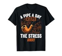 Pipa fumar gráfico aficionado fumar rollo fumador de pipa Camiseta