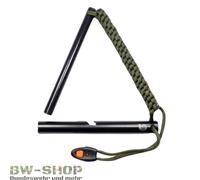 PIPA ORIGINAL OUTDOOR ACERO ENCENDIDO GOLIAT 3en1 PARACORD OUTDOOR BW Firesta...