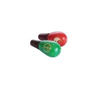 Pipa para Fumar - Pipas de fumar Artesanal de Material Marfil Vegetal - Tubo para fumar Orgánico y Vegano - Diseño personalizado, Color Berenjena - Material resistente - Silbato organico Sin Humo.