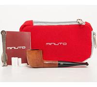 Pipa Savinelli Minuto lisa de brezo, modelo 401, tamaño del orificio 6 mm