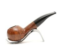 Pipa Savinelli One. Kit de acabado liso de madera de brezo, orificio de 6 mm, modelo 321 con estuche, cepillos, curapipas y filtros de carbón activo