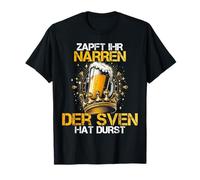 Pipa Su Tonto Sven Tiene SED - Cerveza Bebedor de Cerveza Sven Camiseta