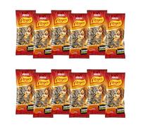 Pipas Reyes - Caja 12 Bolsas x 80g | Pipas Girasol Tostadas con Sal | Frutos Secos Naturales | Snack Saludable y Crujiente | Aperitivo Clásico Español (5 CAJAS, LEÓN)