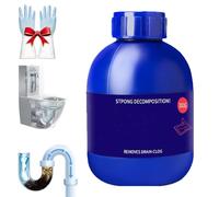 Pipe Bobo Desatascador,300g Pipe Bobo Cleaner Drain Unblocker,Strength Pipeline Dredging Agent,Removedor De Obstrucciones De Drenaje Profesional,Seguro Para Todas Las TuberíAs (1pcs)