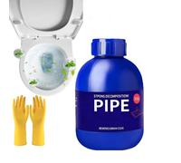 Pipe Bobo Desatascador, Pipe Bobo Cleaner Liquido, Agente De Dragado De TuberíAs Fuerte, Desbloqueador Profesional For Exteriores, Cocina, BañO (azul, 1)