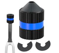 Pipe Chamfer Tool, Carbon Fiber Round Deburring File, Precise Plumbing Tool Design, Ideal Various Front Fork Sizes, Perfect for Deburring and Smoothing