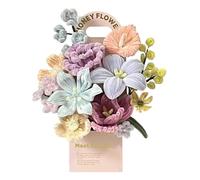 Pipe Cleaner Flower Craft Kit - DIY Chenille Stems Bouquet Set | Handmade Sunflower Flower Making Kit for Mother’s Day, Valentine’s Day, Birthday, Gift, Home Decor, Living Room, Bedroom, Party Craft