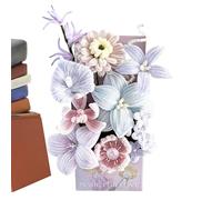 Pipe Cleaners For Flowers - Pipe Cleaner Flower Kit, DIY Bouquet Twisting Wire - Pipes Cleaners Craft For Flower | For Bouquet Mother's Day Crafts Art Project School Home Decor Wedding Centerpiece