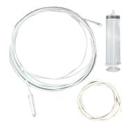 Pipe Cleaning Tool - Flexible Steel Wire | 3-6M Drain Unclogger | Extra Long Reach, Multi-Purpose Use, Rustproof Coating, Easy Maneuvering, For AC Drain & Sink Cleaning, Kitchen Bathroom RV C