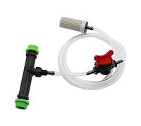 Pipe connector 1Set 1/2" To 3/4" Male Thread Venturi Fertilizer Injector Automatic Fertilization Kits Agricultural Irrigation Fertilize Fitting (Color : Random) Plumbing Fittings