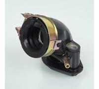 Pipe D admisión Peugeot kisbee para 50 cc de NC a 15212 Etat Neuf Pipe manguito de admisión para Scooter con motor 4 tiempos VENDUE con el collar de presión del carburador livrée conformidad con la Photo.
