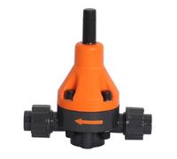 Pipe ID 50mm 1-1/2" DN40 Valve Back Pressure Manual Wheel PTFE Seat Union Type