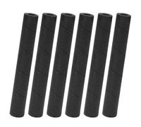 Pipe Insulation Foam Tube, 6-Piece Pipe Wrap Set, Black Hollow Tubes Covers with Shock Absorption and Weather , for Outdoor Gym Equipment, AC Units, Roof Racks, Indoor Guitar Stands