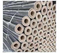 Pipe Insulation Foam Tube, Aluminum Foil Covers for Winter Outside Pipes, Irrigation , Spigot, Water Heater(ID50MM/TH17MM)