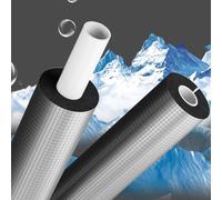Pipe Insulation Foam Tube, Wrap Aluminum Foil Covers, for Outdoor Spigot Outside Water Winter(thickness0.95m)(ID*TH 76*50mm/2.99*1.97in)