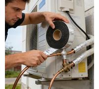 Pipe Insulation Wrap - 393.7x1.97in, Wrap Insulation Tape, Self-Adhesive | Weatherproof Waterproof Thermal Protection, Pip AC Lines, Garden, Yard, Patio, Backyard, Farm, Driveway, Courtyard