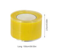 Pipe Sealing Tape - Seal Tape Waterproof, Self Fusing Silicone Tapes Clear, 5ft Silicone Grip Strip For Plumbing & Pipe Repair, Electrical Insulation Strip For Outdoor Fixing