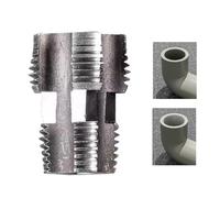 Pipe Thread Opener, Pipe Thread Maker, 2/1 Inch & 4/3 Inch Internal Thread Maker, Water Pipe Thread Opener, Plumbing Manual Threader Tool Reusable Repair Accessories For Electric Drill