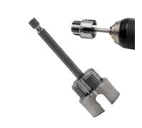 Pipe Threader Maker, Manual Tap Die Tool, Heavy-Duty Nipple Extractor, 7.5cm Handheld Threading Kit, Multi- Compatibility, for Metal Cable Hose Pipes, Garden, Farm Damaged Pipes