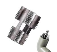 Pipe Threading Tool | PPR Water Pipe 2/1 inch & 4/3 inch Thread Maker, Plumbing Manual Threader Tool Reusable Repair Accessories for Electric Drill