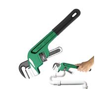 Pipe Wrench Tool Adjustable Plumbing Tensor Manual Pipe Fitting Tools Large Opening Pipe Wrench Plumbing Repair Tools Garage Repair Tools Vehicle Maintenance Tools Home Improvement Tools Plumbing Han