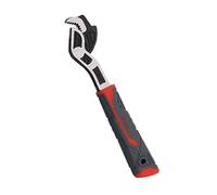 Pipe Wrenches, Rapid Adjust Pipe Wrench, Soft Grip Plumbing Wrench, Plumbing Tools, Quick Adjust Pipe Wrench, Spanner Wrench, Multipurpose Spring Wrench For Kitchen Bathroom Tight Spaces