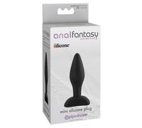 Pipedream Anal Fantasy Collection Mini Silicone Plug, Black, 3 Zoll