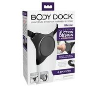 Pipedream Arnés Body Dock G-Spot Pro 14,2 cm Negro