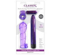 Pipedream Classix - Ultimate Pleasure Couples Kit, Purple 165 ml