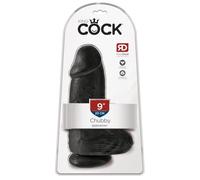King Cock Pene Rechoncho 9 - Color Negro