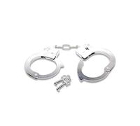 Pipedream Fetish Fantasy Series Official Handcuffs, Silver, One Size