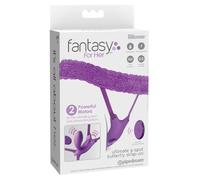 Pipedream Fantasy For Her Ultimate G-Spot Butterfly Strap-On, Purple, 10 cm
