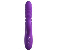 Vibrador vaginal Rabbit de empuje con consolador doble estimulador del...