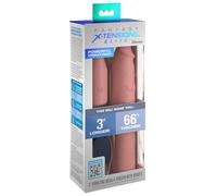 Pipedream Fantasy X-tensions Elite 3" Vibrating Mega X-tension with Remote, Light, 22,9 cm