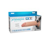 X-TENSION Elite - Arnés con dildo hueco (natural)